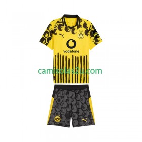Camisolas de futebol Borussia Dortmund FIFA CWC Criança Equipamento Principal 2025 Manga Curta